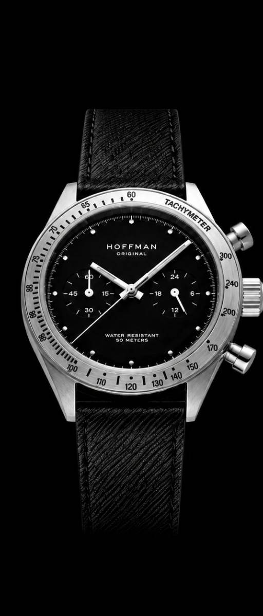 Reloj Hoffman Racing 40 JET BLACK de Hoffman