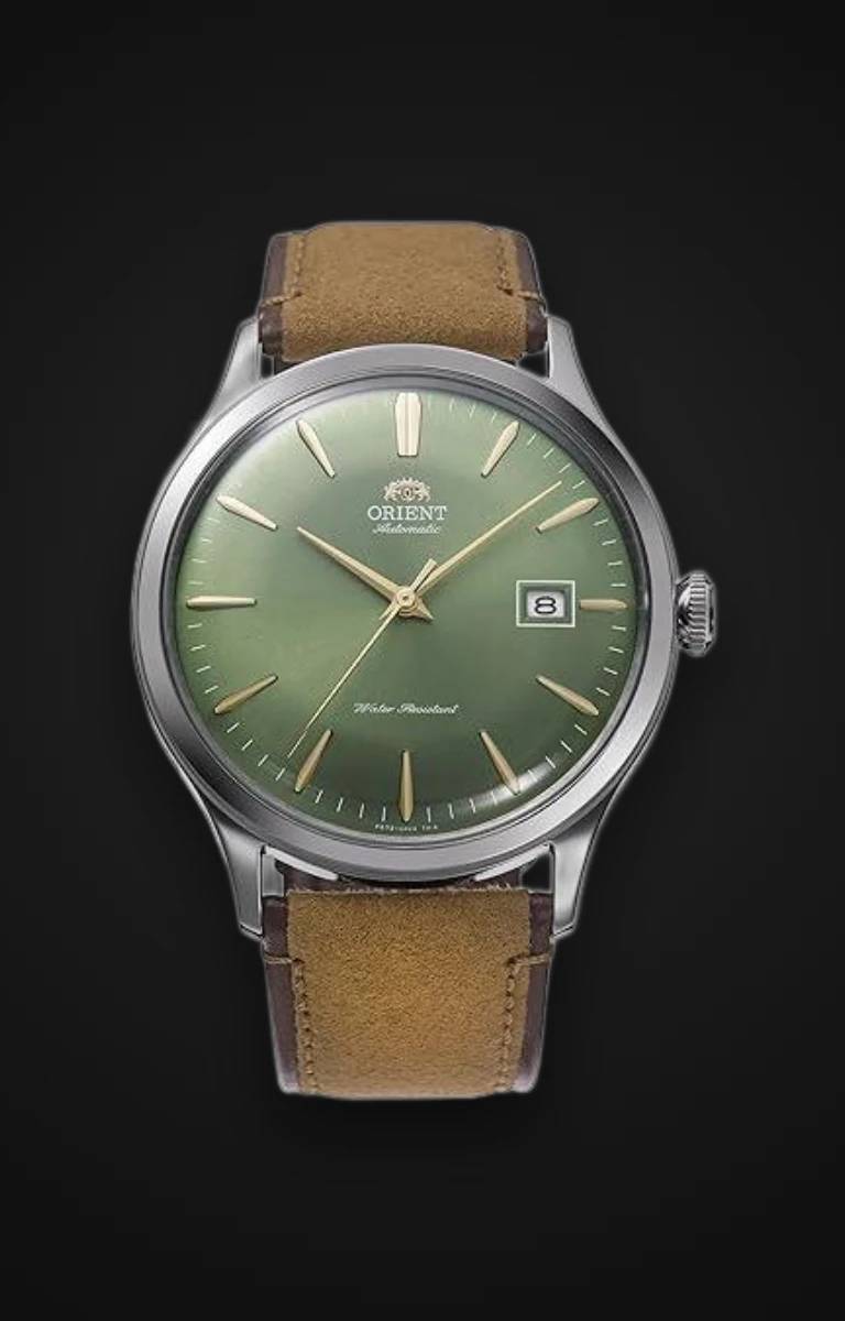 Reloj Orient Bambino Versión 4 Automático Verde Pastel — vista principal