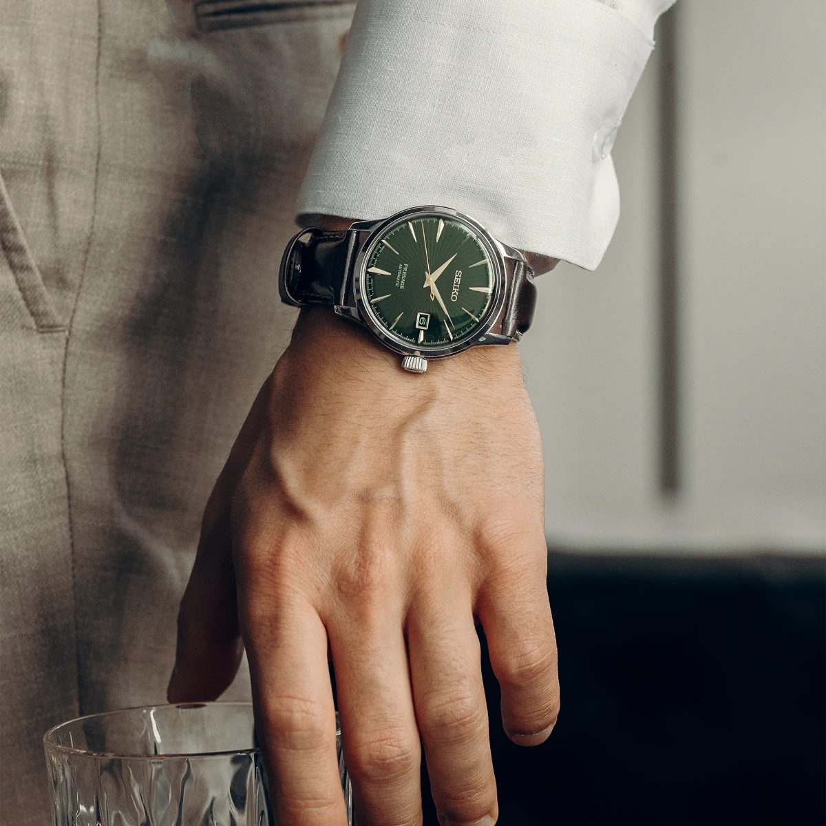 Seiko Presage Cocktail Time Mockingbird — vista 2
