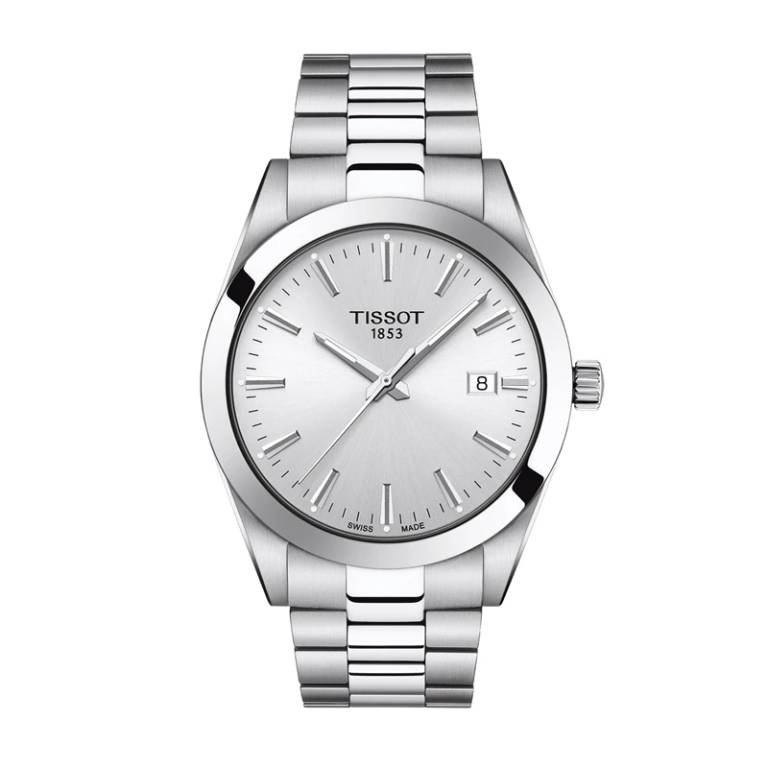 Reloj Tissot Gentleman Silver Dial — vista principal