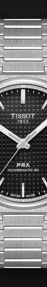 Tissot PRX Powermatic 80 40mm Negro — vista 1