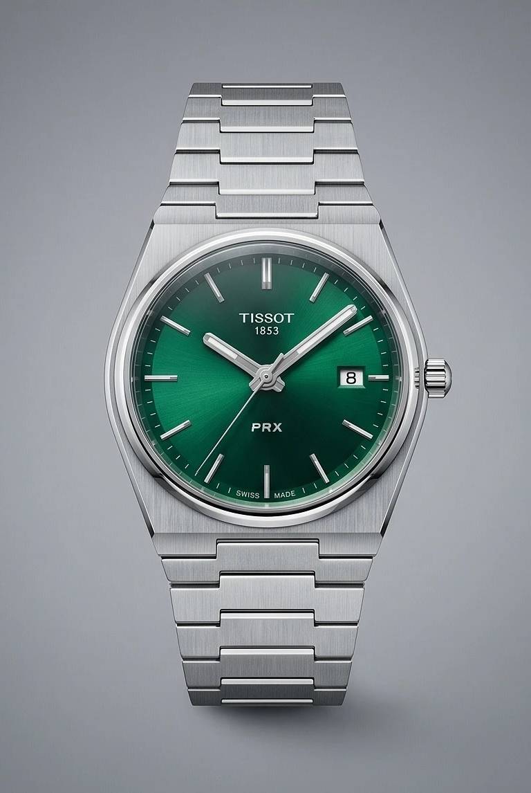 Reloj Tissot PRX Quartz 40mm Verde — vista principal