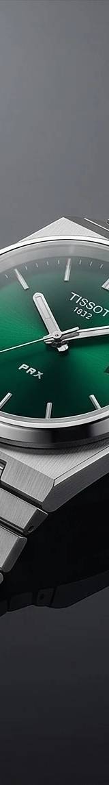 Tissot PRX Quartz 40mm Verde — vista 2
