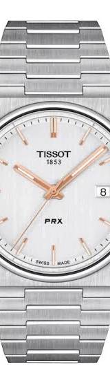 Tissot PRX Quartz 40mm Plateado — vista 1