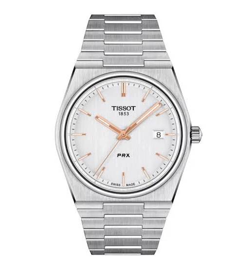 Reloj Tissot PRX Quartz 40mm Plateado de Tissot