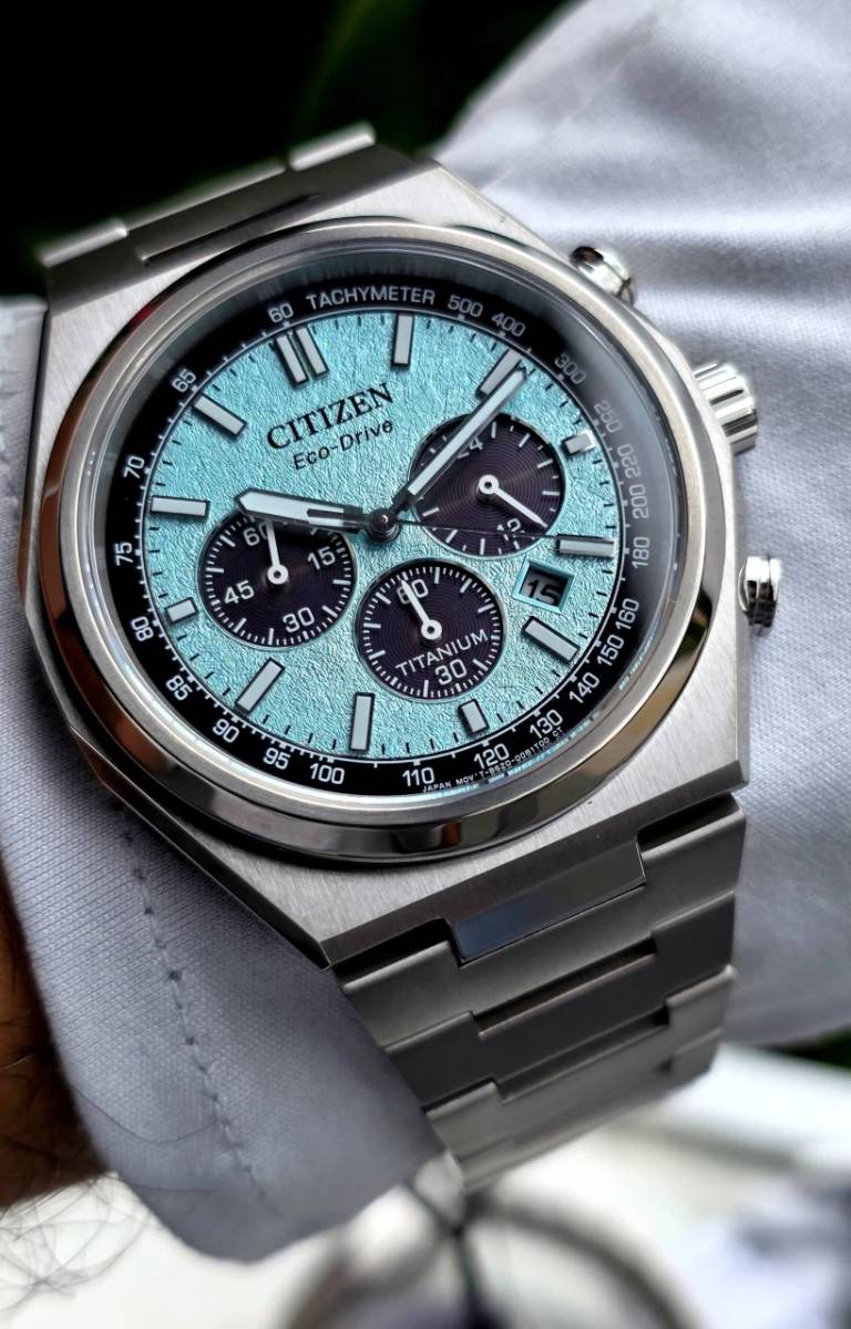 Reloj Zenshin Chrono Super Titanium Brazalete — vista principal